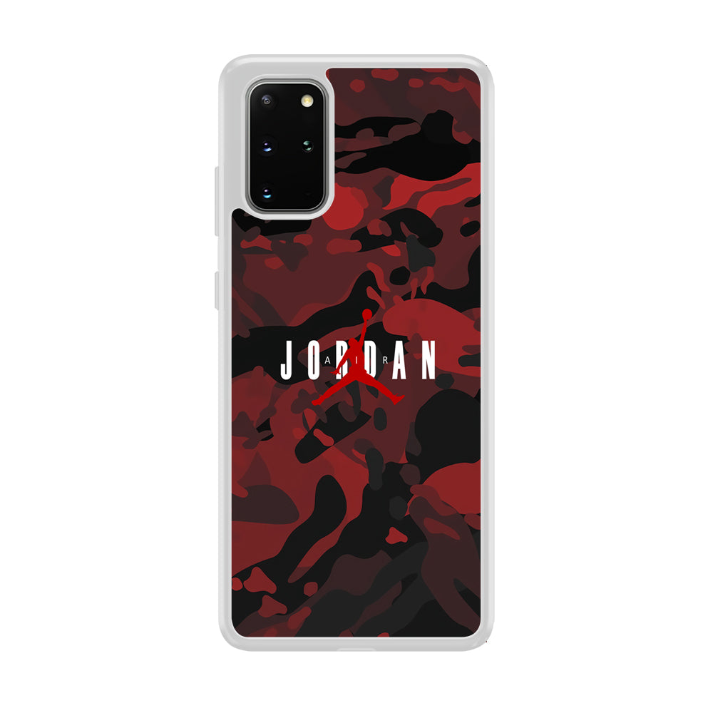 Air Jordan Red Lunar Eclipse Samsung Galaxy S20 Plus Case