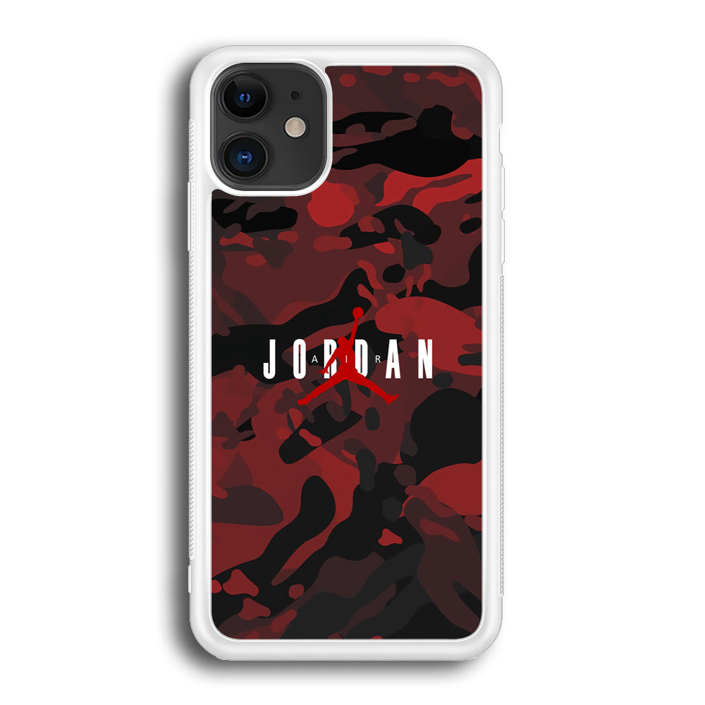 Air Jordan Red Lunar Eclipse iPhone 12 Case