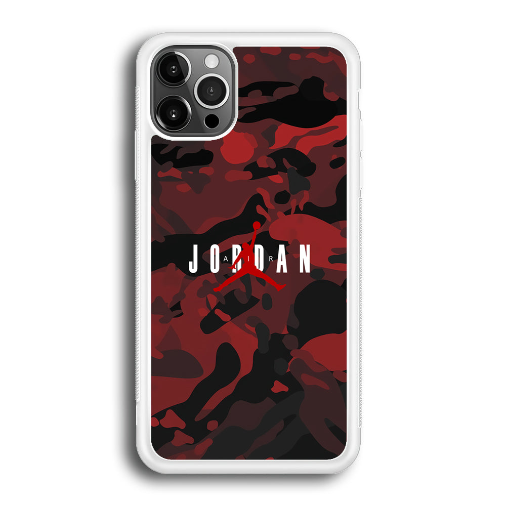 Air Jordan Red Lunar Eclipse iPhone 12 Pro Case