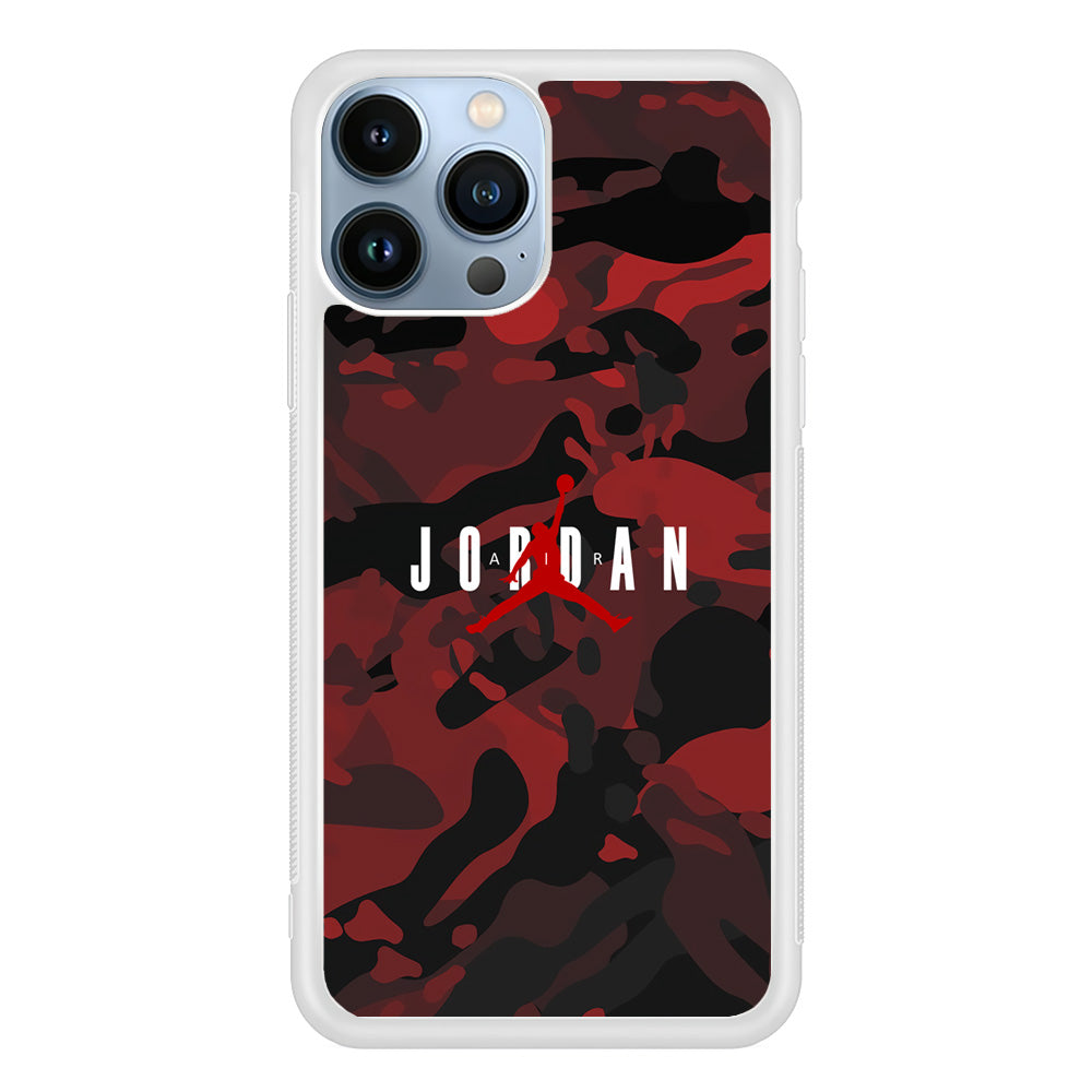 Air Jordan Red Lunar Eclipse iPhone 13 Pro Max Case