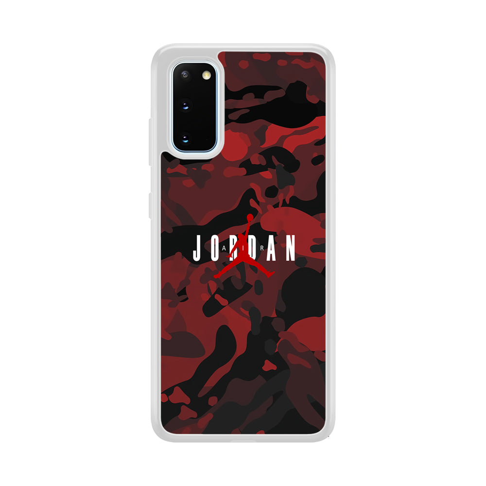 Air Jordan Red Lunar Eclipse Samsung Galaxy S20 Case