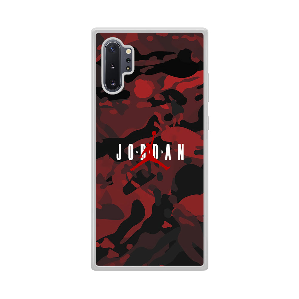 Air Jordan Red Lunar Eclipse Samsung Galaxy Note 10 Plus Case