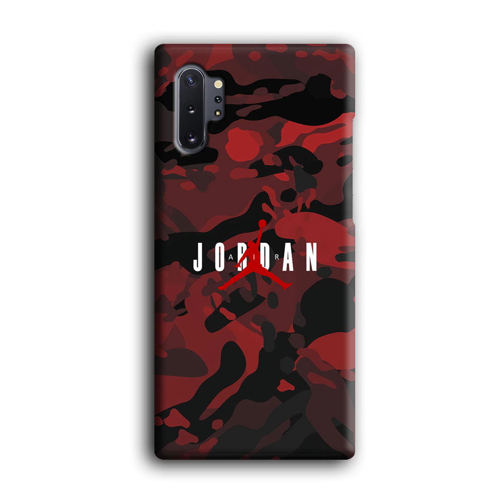 Air Jordan Red Lunar Eclipse Samsung Galaxy Note 10 Plus Case