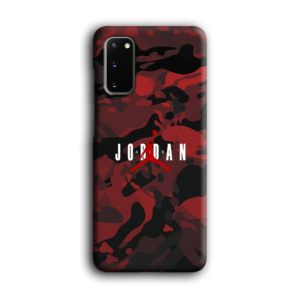 Air Jordan Red Lunar Eclipse Samsung Galaxy S20 Case