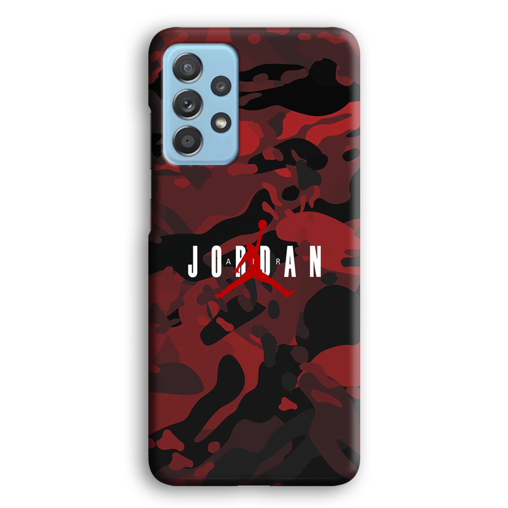 Air Jordan Red Lunar Eclipse Samsung Galaxy A52 Case