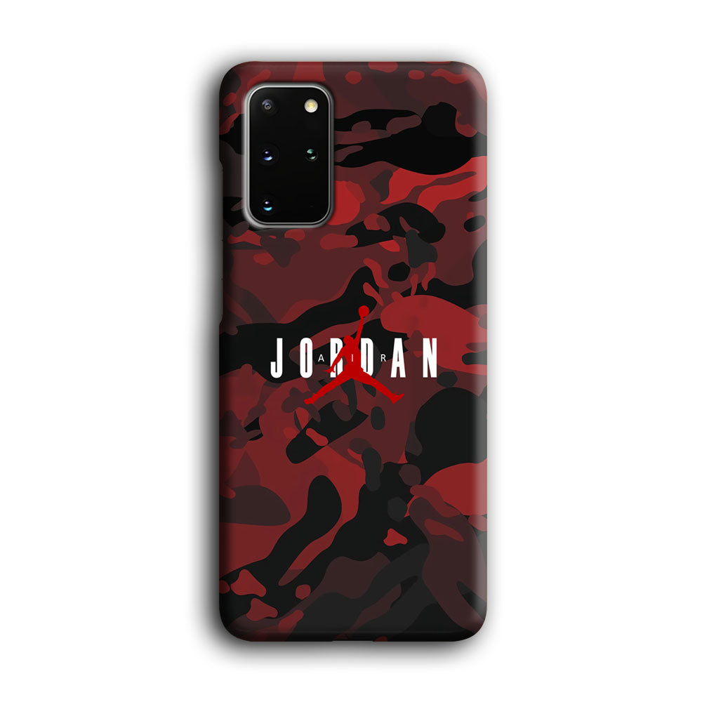 Air Jordan Red Lunar Eclipse Samsung Galaxy S20 Plus Case