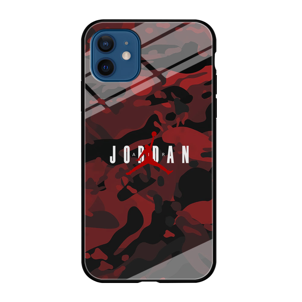 Air Jordan Red Lunar Eclipse iPhone 12 Case