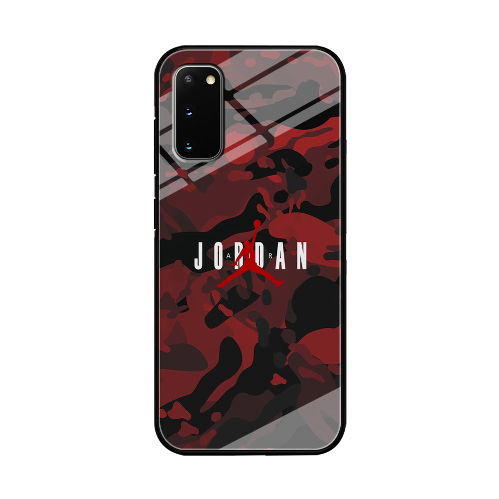 Air Jordan Red Lunar Eclipse Samsung Galaxy S20 Case