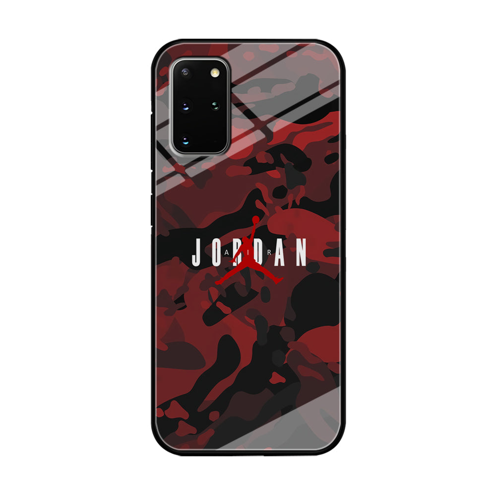 Air Jordan Red Lunar Eclipse Samsung Galaxy S20 Plus Case