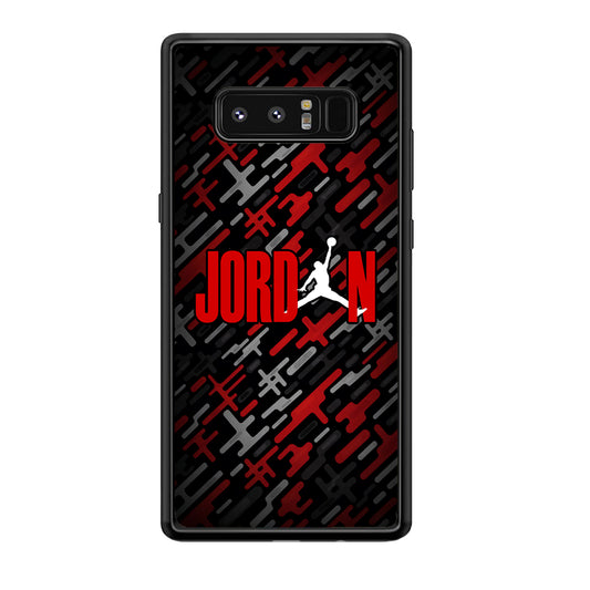 Air Jordan Red Shape Abstract Samsung Galaxy Note 8 Case