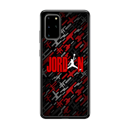 Air Jordan Red Shape Abstract Samsung Galaxy S20 Plus Case