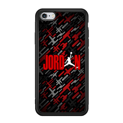 Air Jordan Red Shape Abstract iPhone 6 | 6s Case