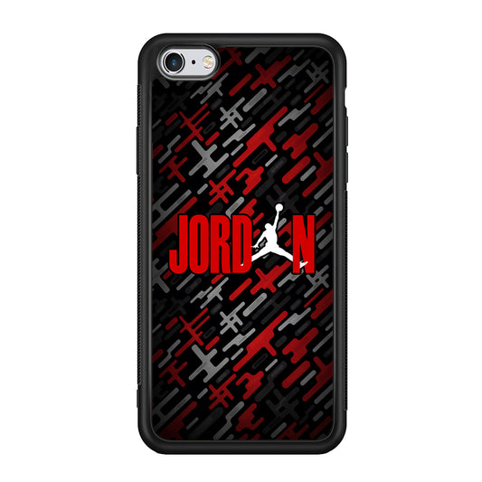 Air Jordan Red Shape Abstract iPhone 6 | 6s Case