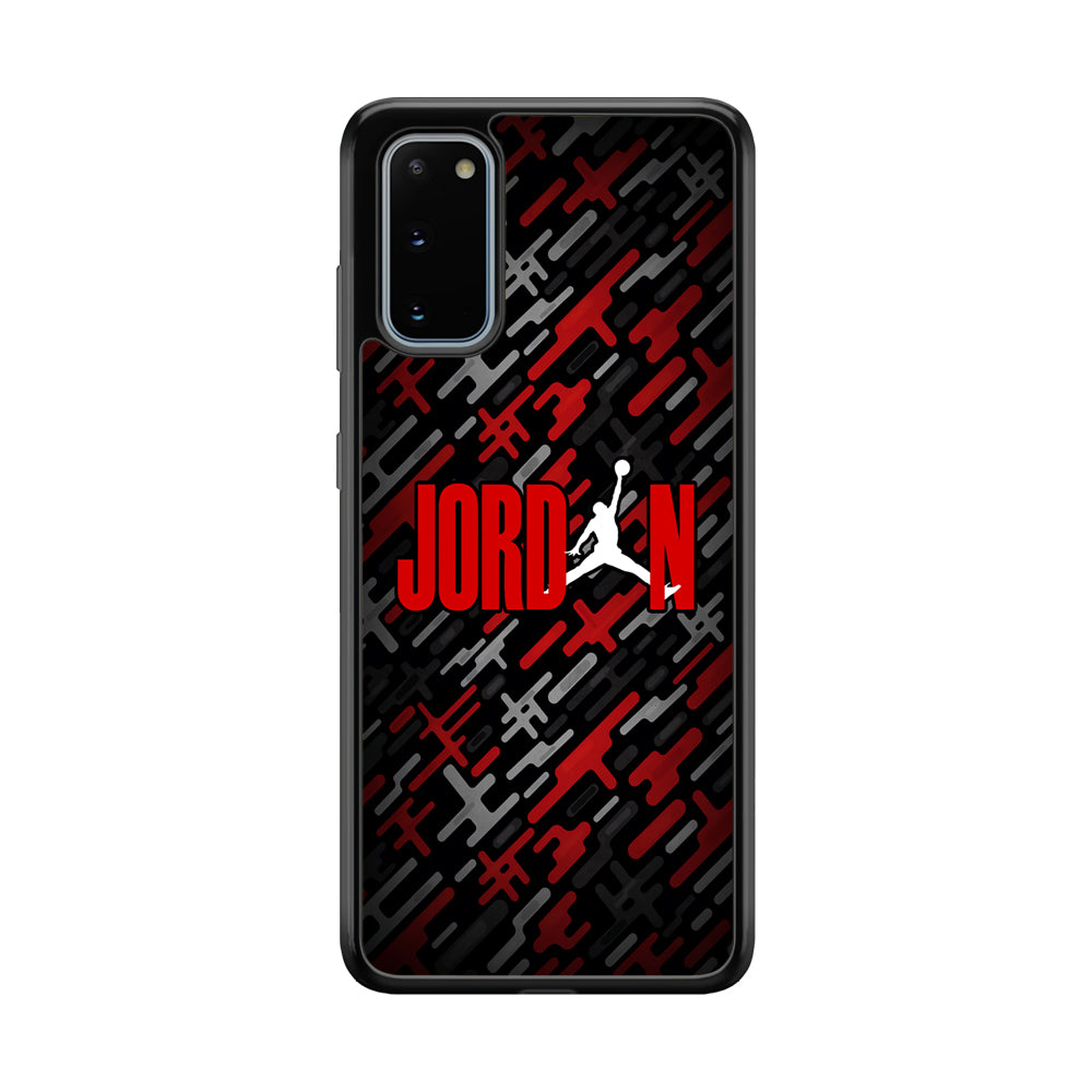 Air Jordan Red Shape Abstract Samsung Galaxy S20 Case