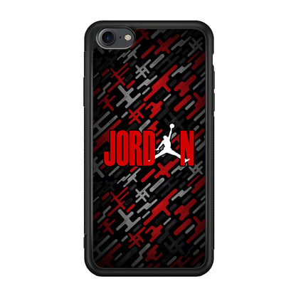 Air Jordan Red Shape Abstract iPhone 7 Case