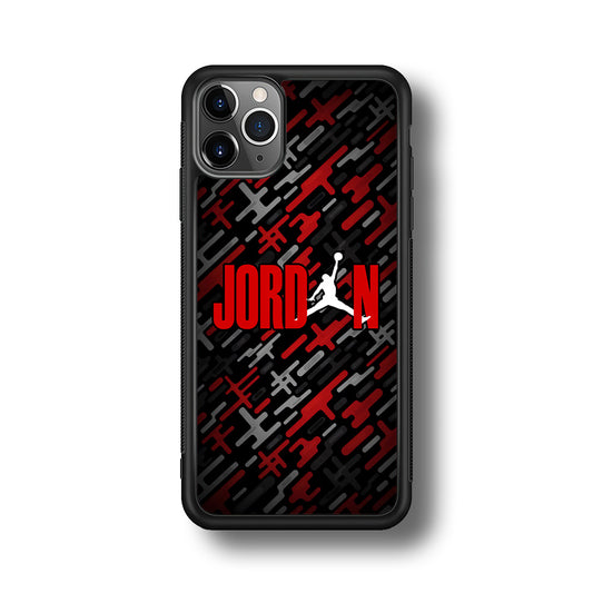 Air Jordan Red Shape Abstract iPhone 11 Pro Case
