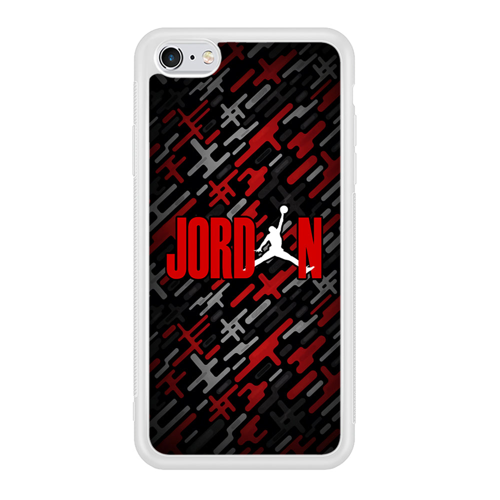 Air Jordan Red Shape Abstract iPhone 6 | 6s Case