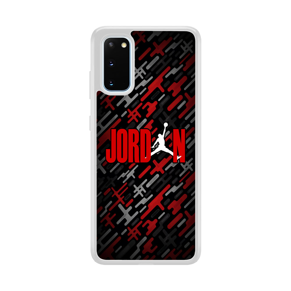 Air Jordan Red Shape Abstract Samsung Galaxy S20 Case