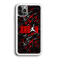 Air Jordan Red Shape Abstract iPhone 12 Pro Max Case