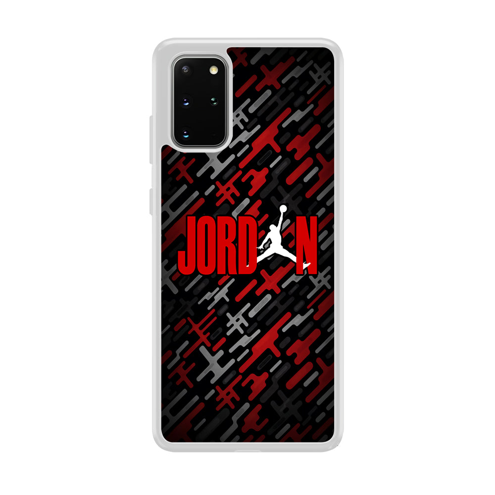 Air Jordan Red Shape Abstract Samsung Galaxy S20 Plus Case