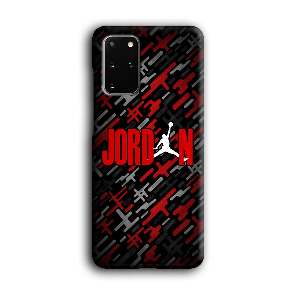 Air Jordan Red Shape Abstract Samsung Galaxy S20 Plus Case