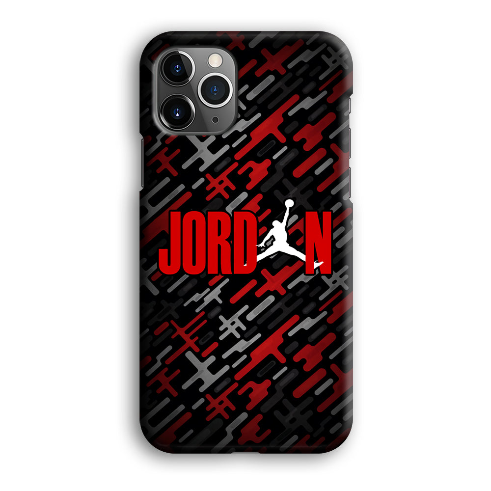 Air Jordan Red Shape Abstract iPhone 12 Pro Case