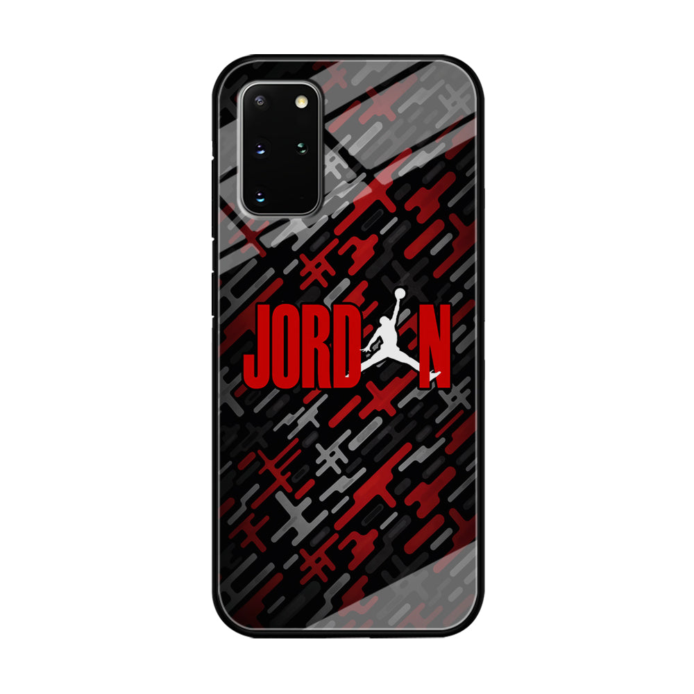 Air Jordan Red Shape Abstract Samsung Galaxy S20 Plus Case