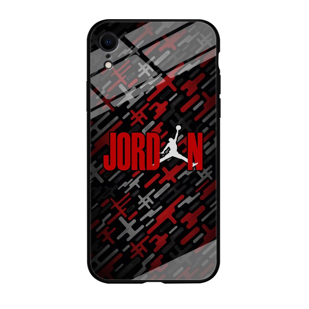 Air Jordan Red Shape Abstract iPhone XR Case