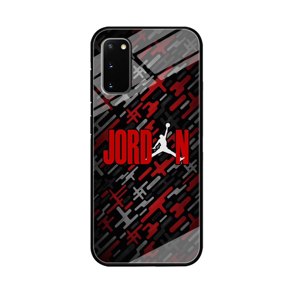 Air Jordan Red Shape Abstract Samsung Galaxy S20 Case