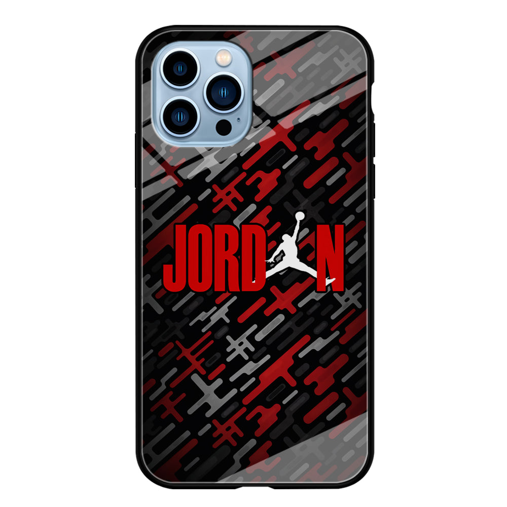 Air Jordan Red Shape Abstract iPhone 13 Pro Case