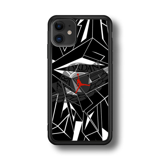 Air Jordan Red Shine iPhone 11 Case
