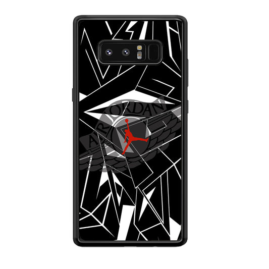 Air Jordan Red Shine Samsung Galaxy Note 8 Case