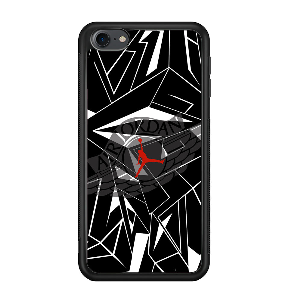 Air Jordan Red Shine iPod Touch 6 Case - Ezzystore