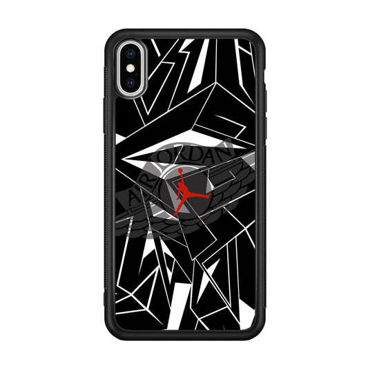 Air Jordan Red Shine iPhone XS Case