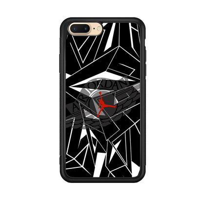 Air Jordan Red Shine iPhone 8 Plus Case