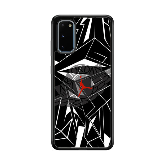 Air Jordan Red Shine Samsung Galaxy S20 Case