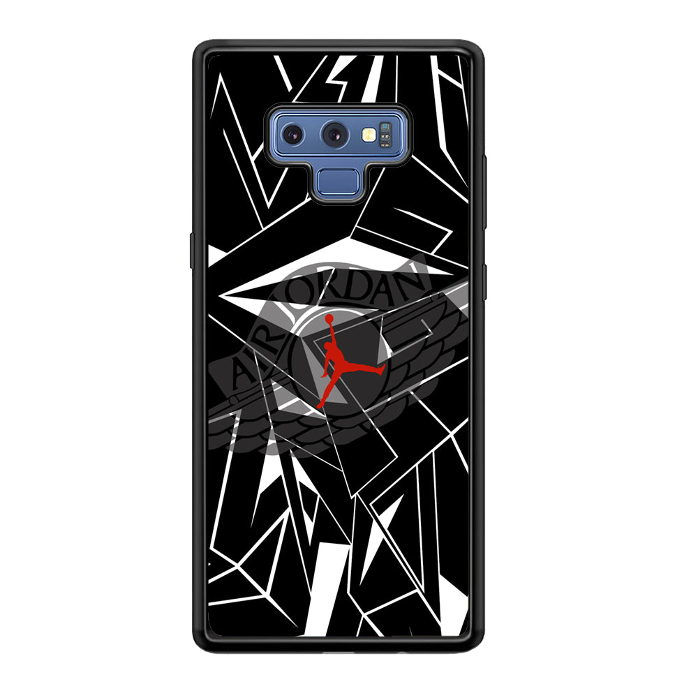 Air Jordan Red Shine Samsung Galaxy Note 9 Case