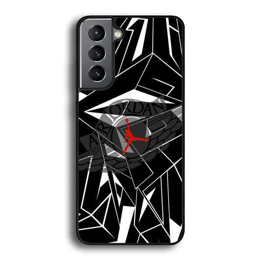 Air Jordan Red Shine Samsung Galaxy S21 Plus Case