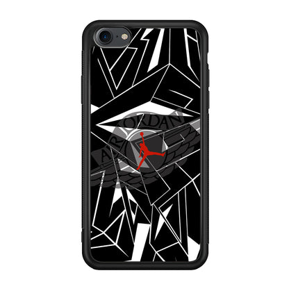 Air Jordan Red Shine iPhone 8 Case