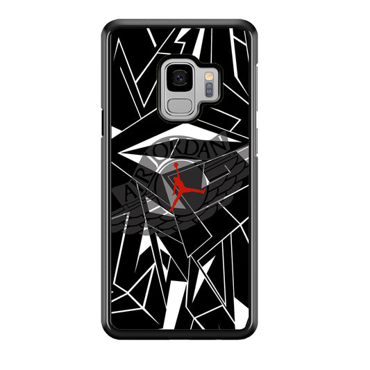 Air Jordan Red Shine Samsung Galaxy S9 Case