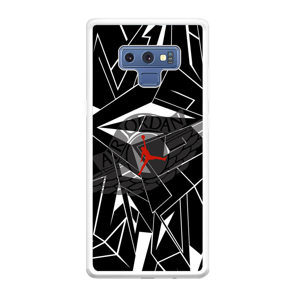 Air Jordan Red Shine Samsung Galaxy Note 9 Case