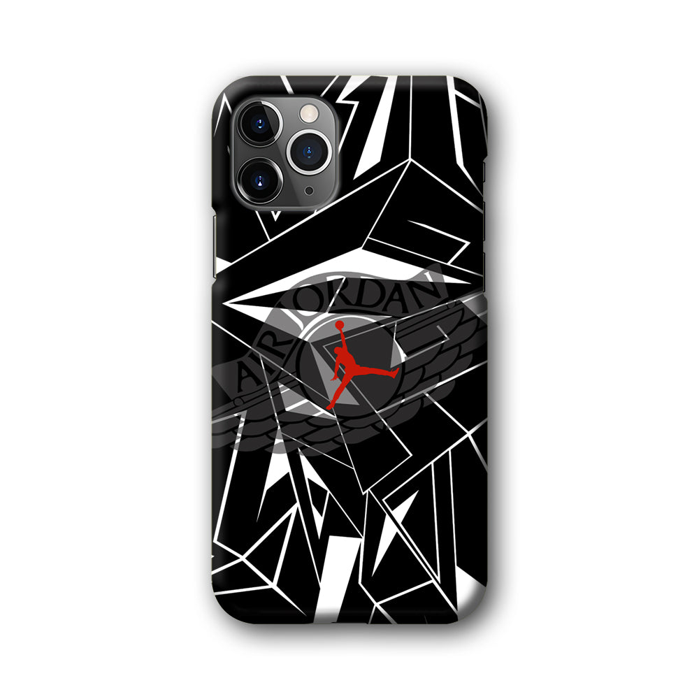 Air Jordan Red Shine iPhone 11 Pro Max Case