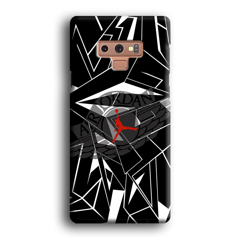 Air Jordan Red Shine Samsung Galaxy Note 9 Case