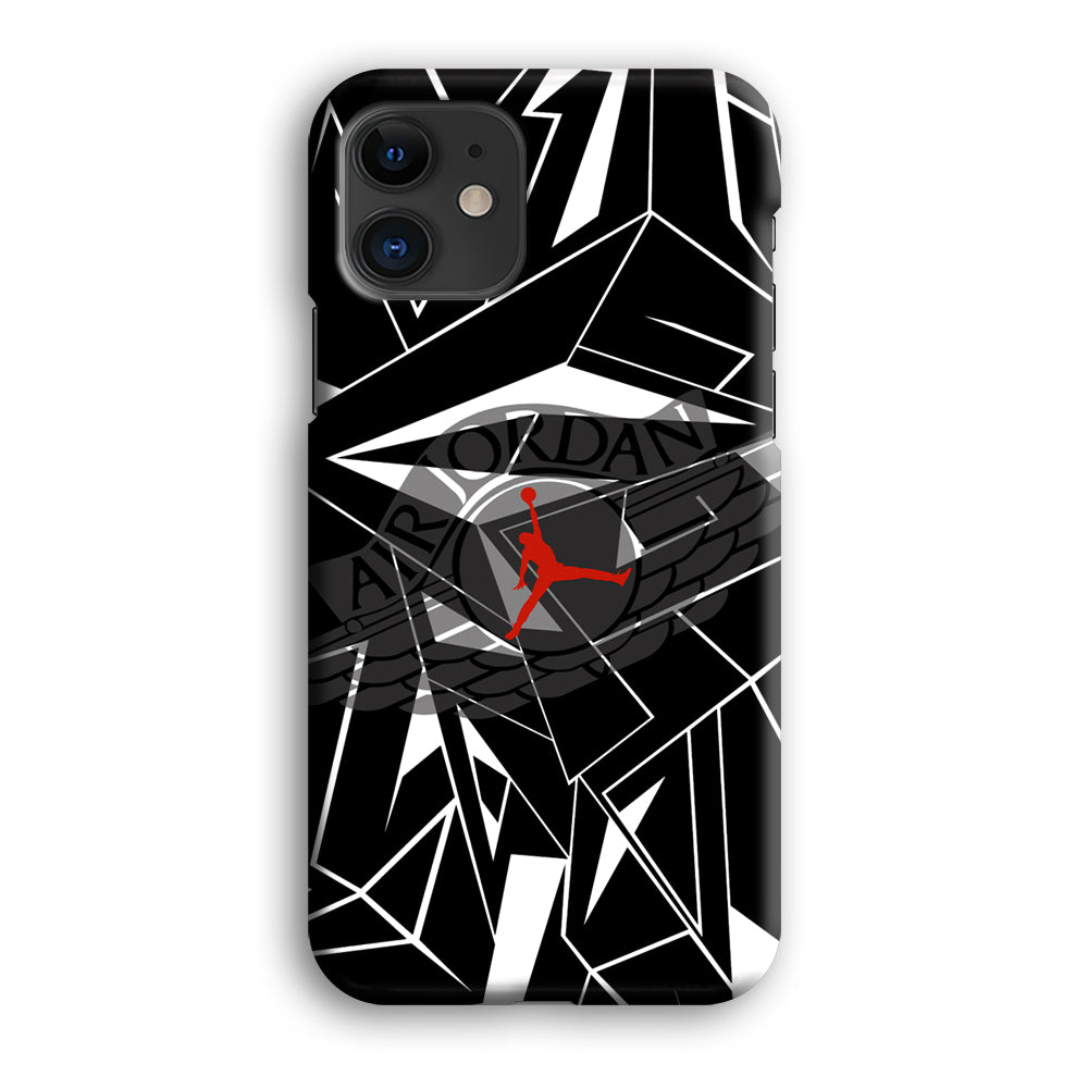 Air Jordan Red Shine iPhone 12 Case