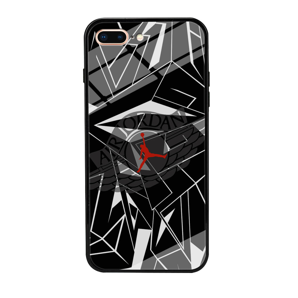 Air Jordan Red Shine iPhone 8 Plus Case