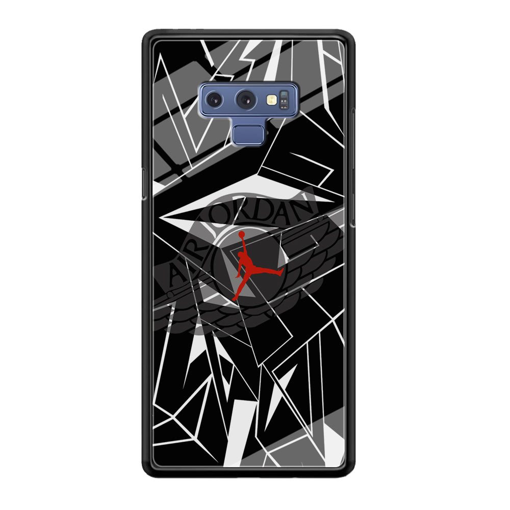 Air Jordan Red Shine Samsung Galaxy Note 9 Case