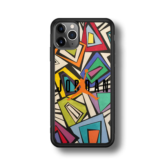 Air Jordan Retro Shape Abstract iPhone 11 Pro Max Case