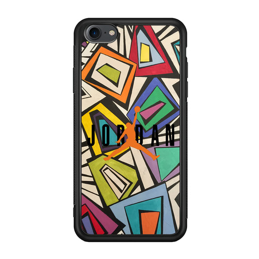 Air Jordan Retro Shape Abstract iPhone 8 Case