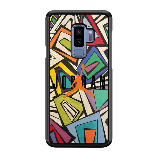 Air Jordan Retro Shape Abstract Samsung Galaxy S9 Plus Case