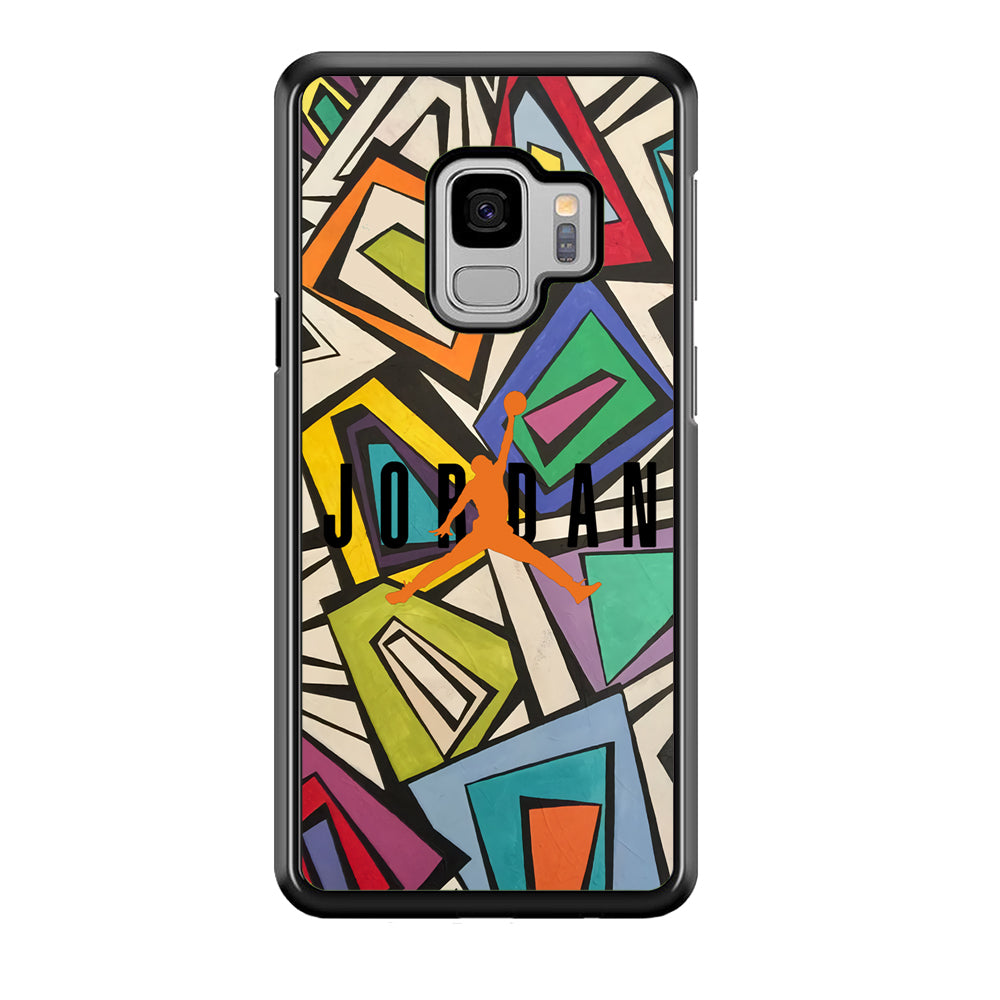 Air Jordan Retro Shape Abstract Samsung Galaxy S9 Case